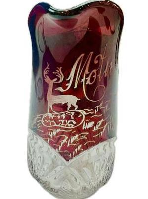 Sale Photo Thumbnail #142: Vintage Bohemian Glass Pitcher - Cut To Clear Stag Design