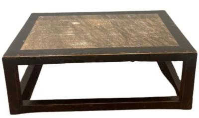 Sale Photo Thumbnail #58: Granite Topped Coffee Table - Purchased At Lillian August
