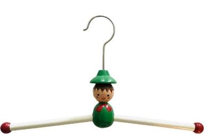 Sale Photo Thumbnail #88: Vintage Hand Painted Wooden Childs Hanger