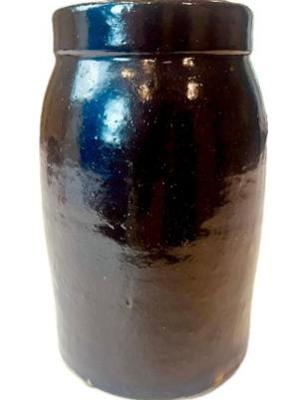 Sale Photo Thumbnail #115: Vintage Salt Glaze Crock