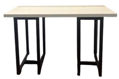 Sale Photo Thumbnail #53: Console Table With Laminated Top And Wooden Legs
