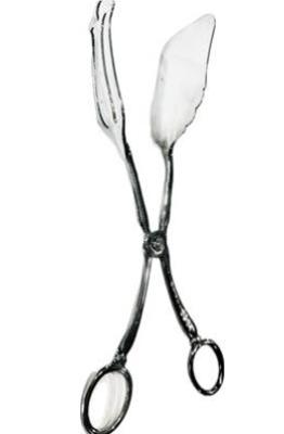 Sale Photo Thumbnail #66: Silver Plate Serving Tongs