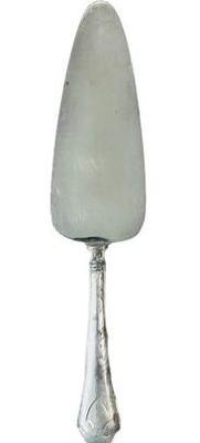 Sale Photo Thumbnail #68: Sterling Silver Cake Knife - Sterling Handle - Stainless Blade
