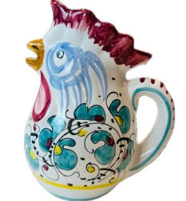 Sale Photo Thumbnail #129: Italian Deruta Pottery Pitcher
