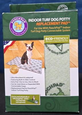 Indoor turf dog potty replacement pad
