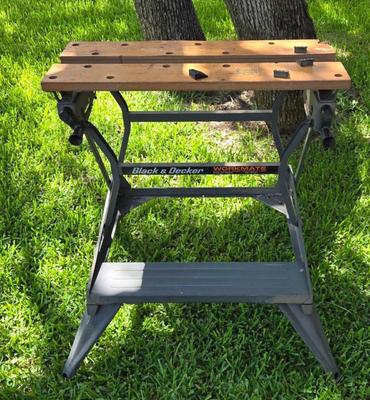 Black and decker portable workmate table