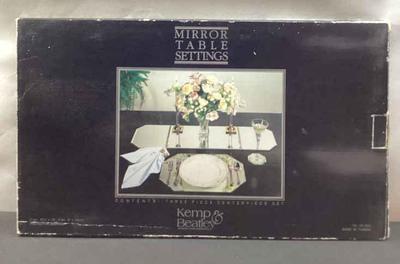 Mirror table settings