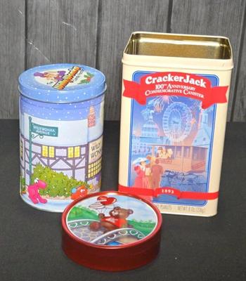 Collectible snack tins