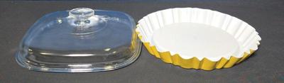 Pyrex glass lid 1025 tart pan 105