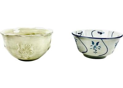 Porcelain Dip & Nut Bowls