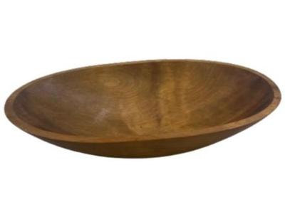 Mort N. Martin Canadian Birchwood Salad Bowl - 17" Length