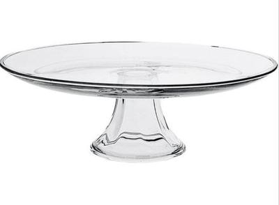 Glass Pedestal Base Cake Platter