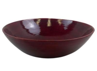 Sixtrees Lacquerware Handmade Ecofriendly Bamboo Bowl