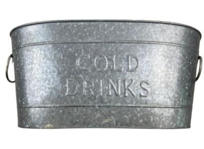 Galvanized Beverage Tub