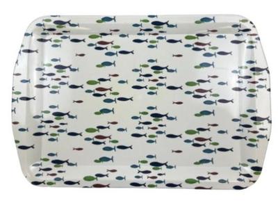 Schools Of Fish Small Melamine Tray