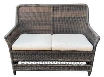 Smith & Hawkins Outdoor Loveseat - Wicker Look - Weather Resistent