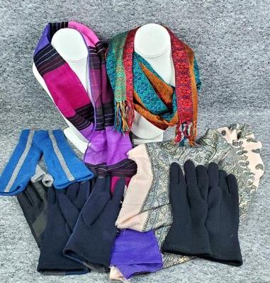 Fashion accessories gloves and scarves