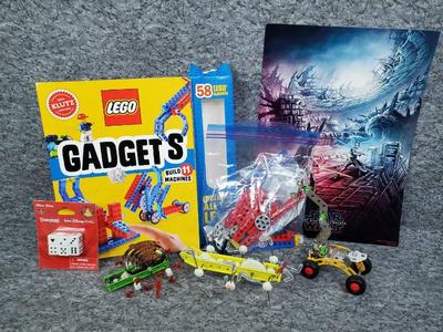 Legos toys, star wars movie promo merch