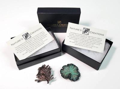 Artisan hand crafted nature s creations pins