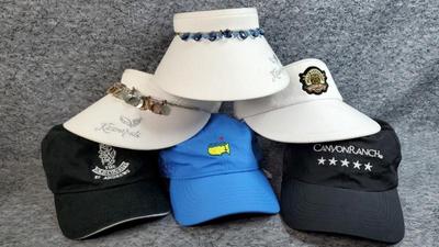 Ladies golf caps and visors