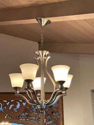 Sale Photo Thumbnail #511: Pair of hanging lights