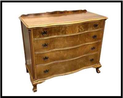 Sale Photo Thumbnail #16: Beautiful  1920's Burled Wood