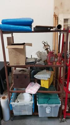 SHELVING UNIT MYSTERY LOT #1