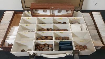 COLLECTABLE PENNIES AND MISCELLANEOUS COINS