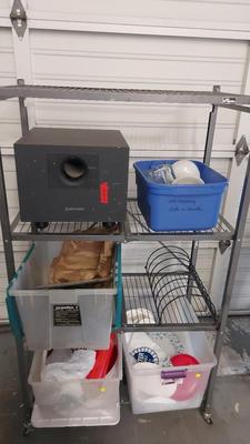 SHELVING UNIT MYSTERY LOT #5