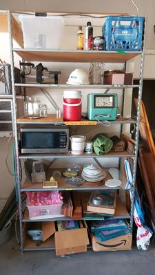 SHELVING UNIT MYSTERY LOT #7