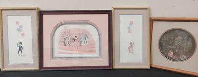 NUMBERED AND SIGNED ARTWORK BY P. BUCKLEY MOSS