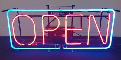 NEON OPEN SIGN