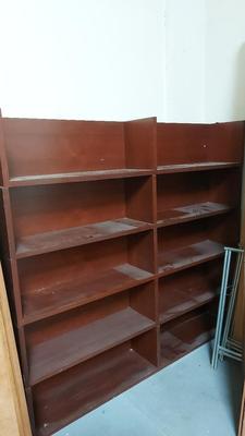 WOODEN BOOKCASES