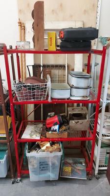 SHELVING UNIT MYSTERY LOT #2