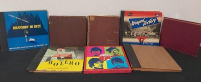 LARGE GROUPING OF VINTAGE ALBUMS 