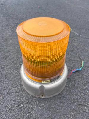 Amber strobe light
