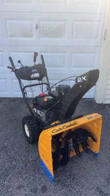 Cub cadet snowblower