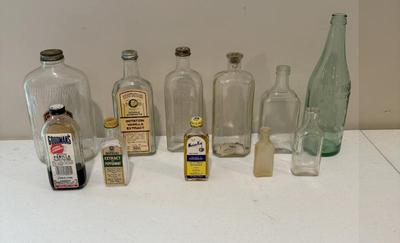 Vintage Bottle Lot- Watkins, Pluto Water, P&G, Rauleigh's & More
Lot #: 225