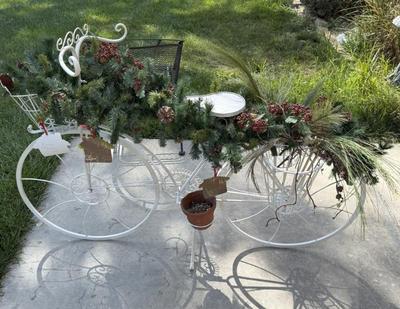 Large Decorative Metal Plantstand Bicycle
Lot #: 257
