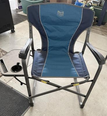 Timber Ridge Folding Camp Chair With Side Shelf
Lot #: 232