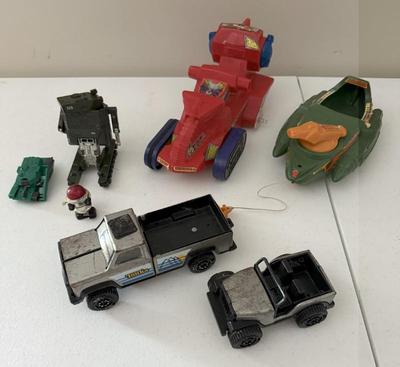 Lot Vintage Toys- He-Man, Bandai Japan & Tonka (as-is)
Lot #: 390