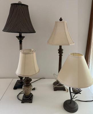 Lot (4) Decorative Table Lamps
Lot #: 330