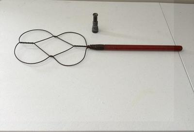 Vintage Rug Beater & Boston Brass Garden Nozzle
Lot #: 190