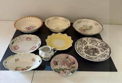 Lot Of Mostly Vintage China- Bowls, Plates, Creamer
Lot #: 109
