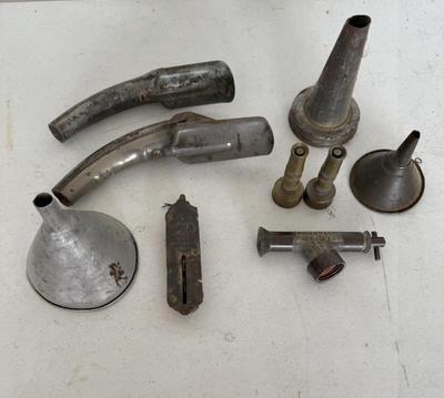 Vintage Oil Spouts, Funnels, Water Nozzles & Scale
Lot #: 78