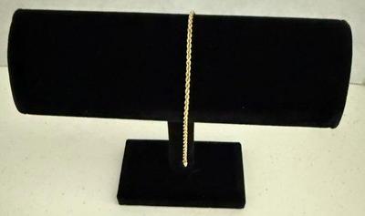 14k Yellow Gold Twisted Rope Bracelet, 7"L, 3.64 Grams
Lot #: 8