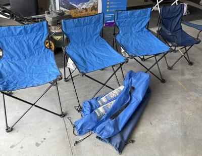 Lot (4) Fold-up Chairs
Lot #: 233