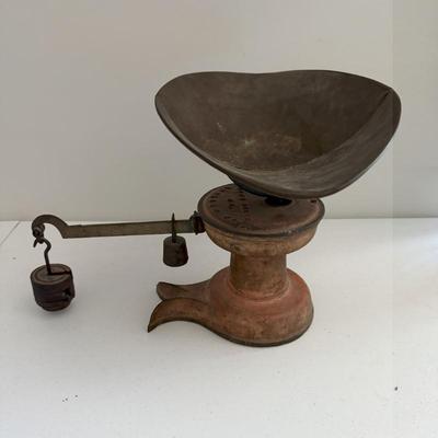 Antique Howe Scale Co, Rutland, VT Cast Iron & Brass Scale
Lot #: 85