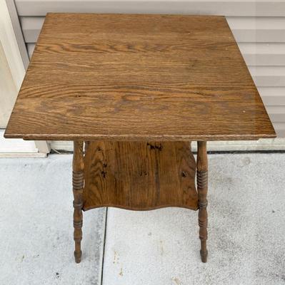 Vintage Oak Parlor Table
Lot #: 126