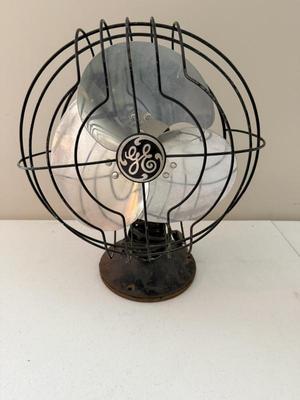 Vintage GE Metal Fan - 12" Diameter
Lot #: 294